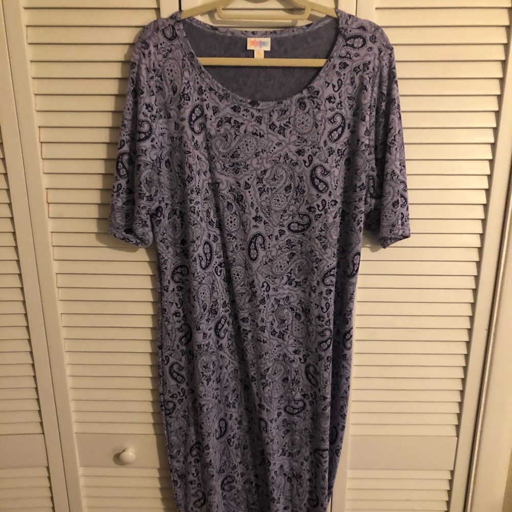 NWOT Purple Lularoe Julia Dress